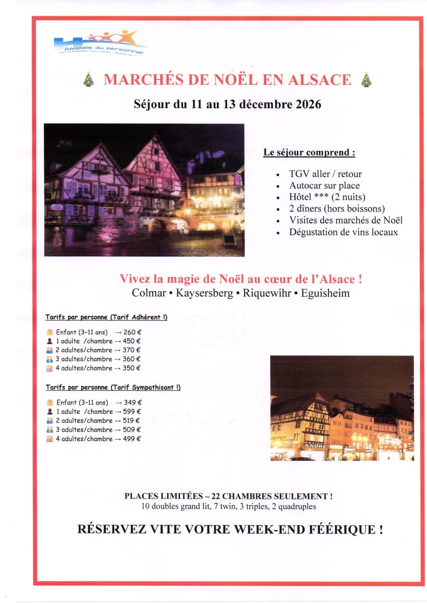 Image pour Marché de Noël en Alsace 